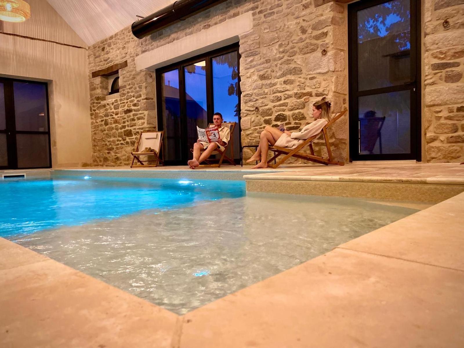 Le Domaine De Soani - Piscine Interieure, Jacuzzis & Sauna Adult Only Saint-Évarzec Kültér fotó